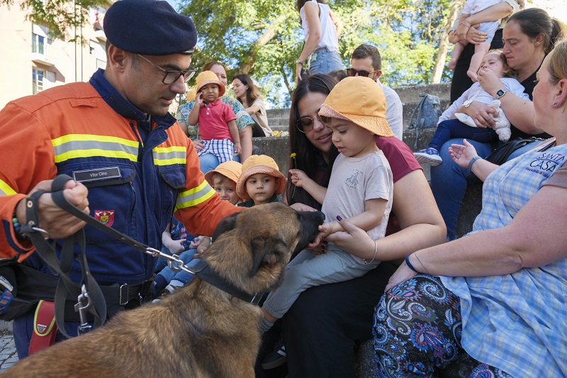 Ação de sensibilização “Terapeutas de 4 patas”